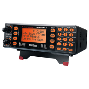 Uniden BC796T, 1000 Channels, 25-1300 Mhz, 17 Bands, APCO, Digital Trunk Tracker IV, Base/Mobile